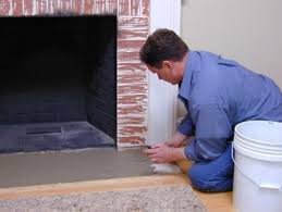 reface a fireplace with stone veneer