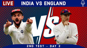 The victory was crucial for india in the context of world test championship as they need to win the series at least. Live Ind V Eng 2nd Test Day 2 Score Hindi Commentary Live Cricket Match Today Youtube