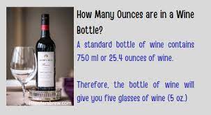 How Many Ounces Are In A Wine Bottle