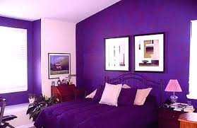 Parents' room (subtle and soothing): Purple Colour Combination Room Paint
