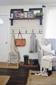 diy rustic entryway coat rack liz