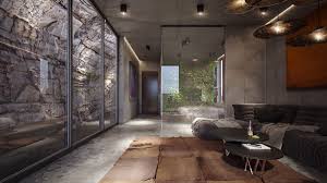 leather area rug interior design ideas