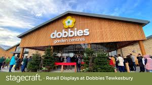 dobbies tewkesbury retail display by