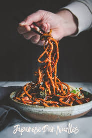 vegetarian anese pan noodles sweetphi
