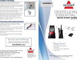 bissell deepclean essential deep