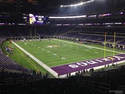 U S Bank Stadium Section 101 Minnesota Vikings