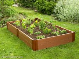 composite lumber raised garden bed 4