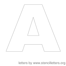 Template free printable block letters, block printable template letters letter alphabet templates printablee via, letters block printable letter alphabet . Free Printable Stencil Letters Stencil Letters Org