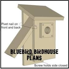 Bluebird Birdhouse Plans Instructions