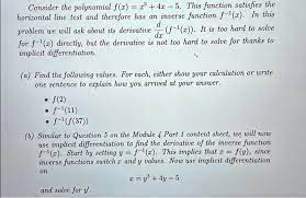 Inverse Function F
