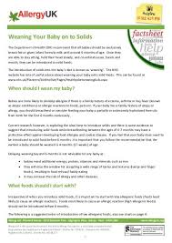 Weaning Your Baby On To Solids