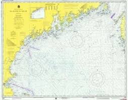 Historical Nautical Chart 13260 09 1975 Ma Bay Of Fundy To Cape Cod Year 1975