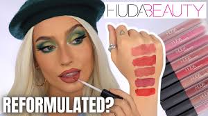 new huda beauty liquid matte lipstick