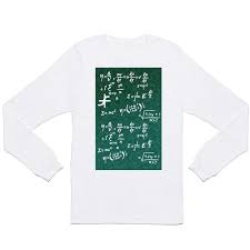 Math Equations Long Sleeve T Shirt By