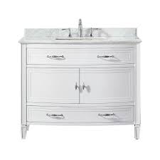 Choose from a wide selection of great styles and finishes. Home Decorators Collection Dacosti 42 In W X 22 In D Vanity In White With Marble Vanity Top In White With White Sink Dacosti 42 The Home Depot