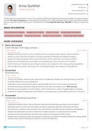 accountant resume writing guide