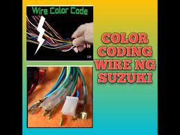 color coding wire harnes ng suzuki