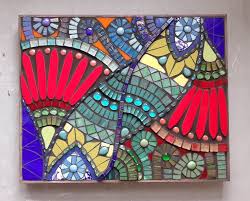 Mosaic Wall Art Abstract Mosaic Glass