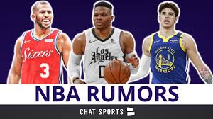 Check our website for all the latest news and updates from the nba! Nba Trade Rumors On Chris Paul Russell Westbrook Kemba Walker Draft Rumors On Lamelo Ball Youtube