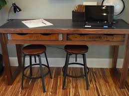Cut them to rough size using a circular saw and a straightedge guide. How To Build A Rustic Office Desk How Tos Diy