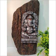 Antique Wooden Base Wall Decor At Best
