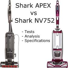 shark apex vs shark nv752