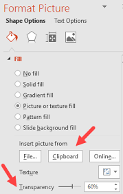 semi transpa images in powerpoint