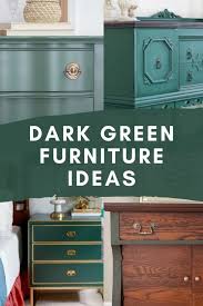 Green Painted Furniture Makeovers