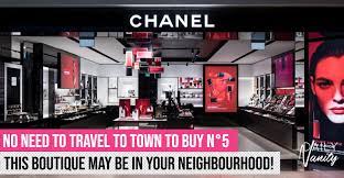 chanel beauty opens its first boutique