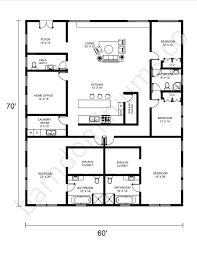 barndominium floor plans with two