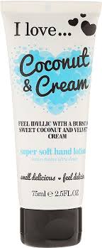 coconut cream super soft hand lotion