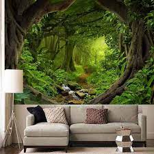 fantasy forest tapestry wall hanging