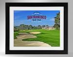 San Francisco Golf Club Impressionism Painting-effect Print - Etsy ...
