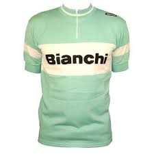 Italian Cycling Journal Bianchi Vintage Wool Jersey