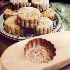 Image result for Moon Cake With Pork Lard Nuts