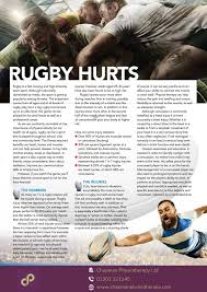 rugby hurts rugby injuries explored