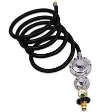 Propane Regulator With 10ft Hose