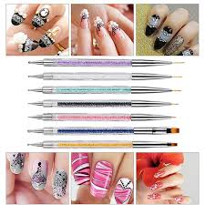 8 pieces designs brushes for nail art