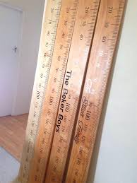 Golden Timber Personalised Height Ruler Height Chart Your