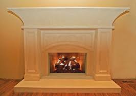 Hand Crafted Concrete Fireplace Hearth