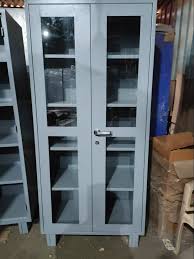 Grey Glass Door Cabinet 2 At Rs 12500