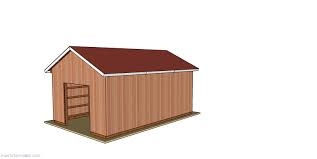 16x24 pole barn free pdf