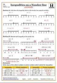 Inequalities worksheets grade 11 : Cazoom Maths Worksheets Printable Maths Worksheets