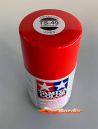 Tamiya Ts 49 Bright Red 100ml Spray Can 85049