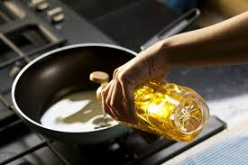 removing cooking oil stains from