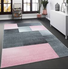 geometric pink rug the midge by