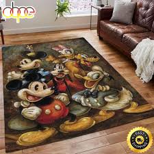 disney mickey living room area rug