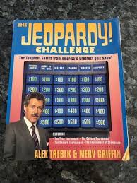 The Jeopardy Book By Alex Trebek 1992