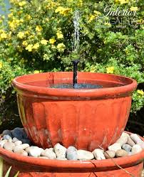 Diy Solar Flower Pot Water Fountain