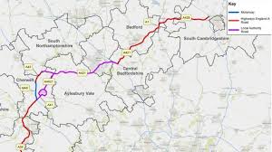 This map gives clear and in detail idea about what to expect from the project. Study Suggests Oxford To Cambridge Brain Belt Expressway Bbc News